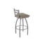 Holland Bar Stool Co OD411 Jackie Low Back Stainless Steel 25 Swivel Outdoor Counter Stool with Breeze Farro Seat OD41125SSOD002 - alternate 8